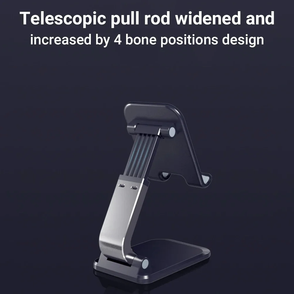 Soporte portátil para tableta, escritorio plegable, soporte para teléfono móvil para iPhone, Samsung, Xiaomi, Huawei, soporte Universal ajustable para teléfono inteligente - imagen 5