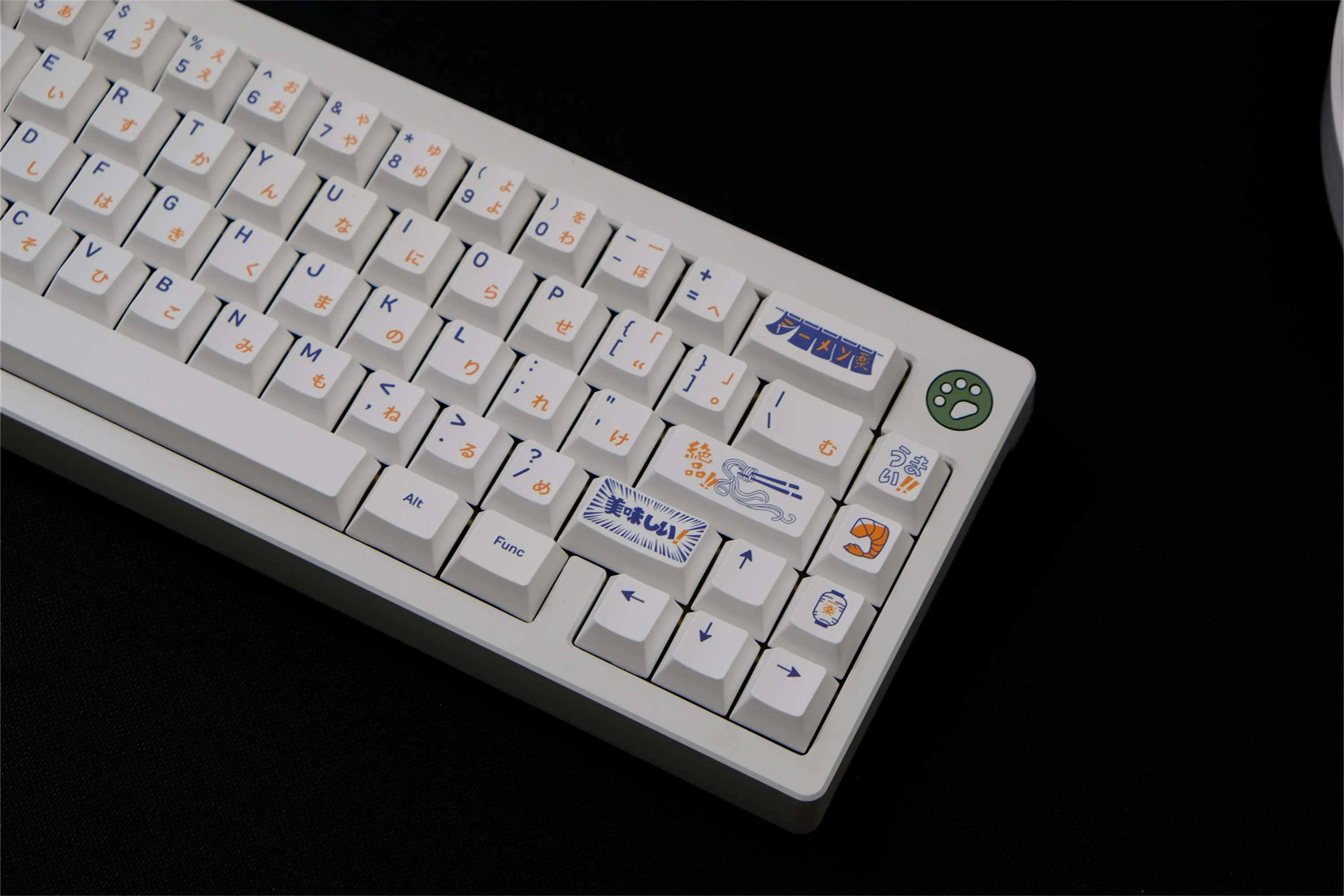 Teclas Ichiraku Ramen de 151 teclas, teclas PBT, perfil de cereza, DYE-SUB para teclado mecánico MX Switch Wooting, diseño ISO ANSI - imagen 5