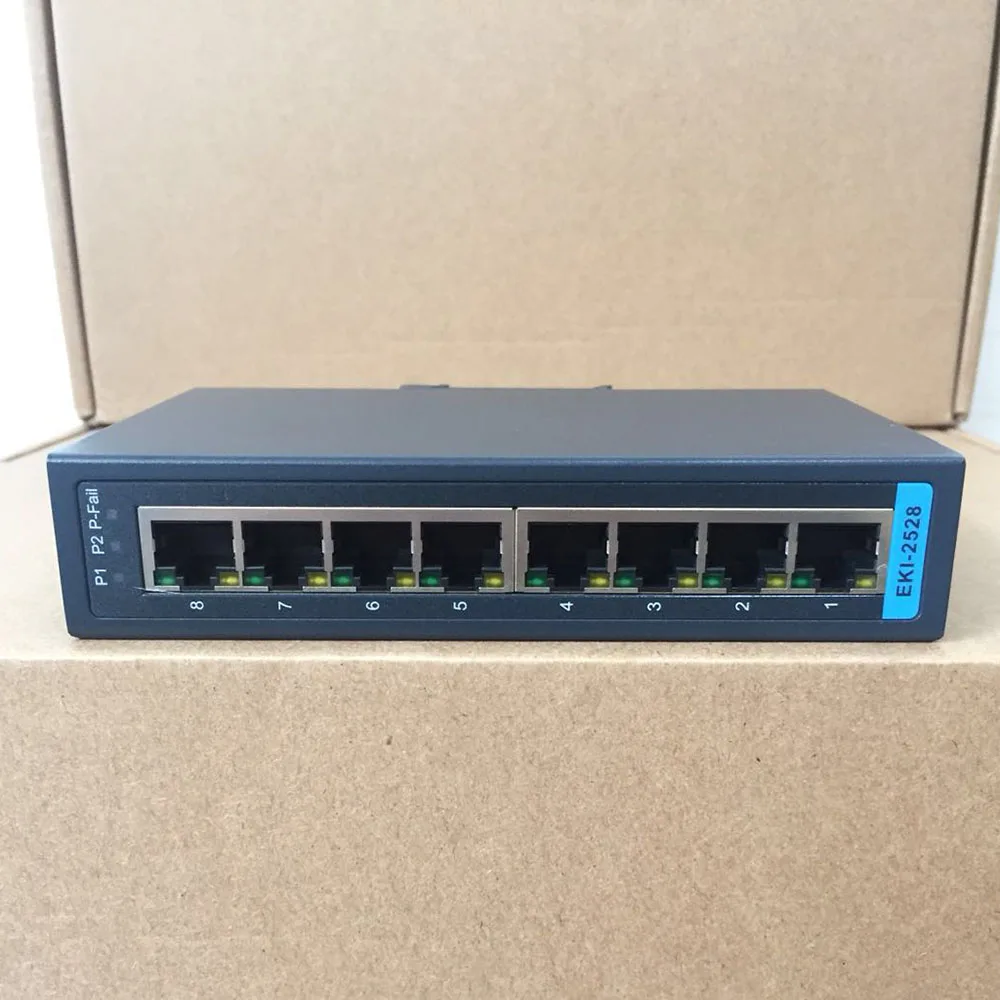 Para conmutador Ethernet Industrial de 8 puertos ADVANTECH EKI-2528 EKI-2528-BE - imagen 4