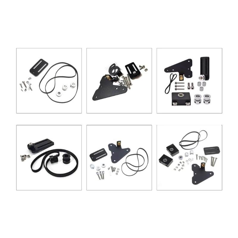 F3KE impresora 3D doble eje tornillo avance aluminio correa distribución para accesorios impresoras serie 3S - imagen 2