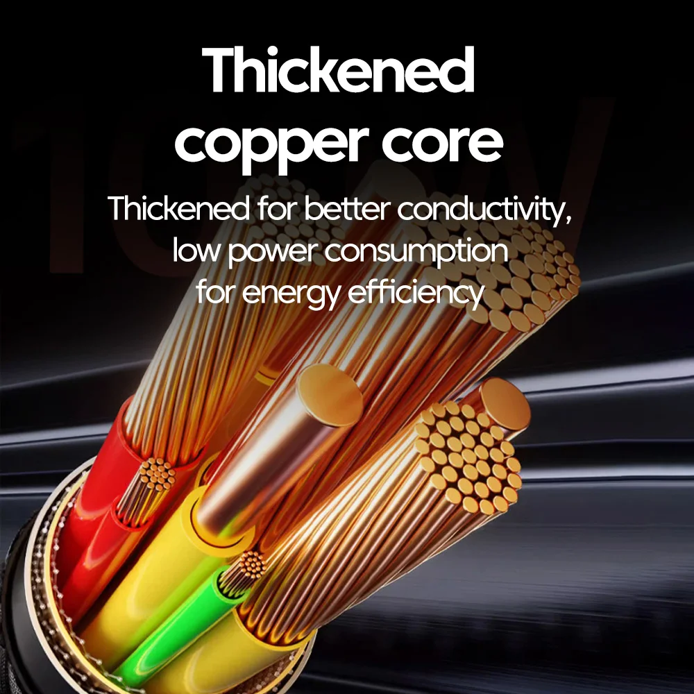 NNBILI Cable USB C máximo de 240W para iPhone 17 16 15 Samsung Huawei PD Cable de carga rápida tipo C a tipo C Cable de datos para cargador de teléfono - imagen 5