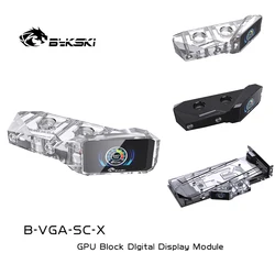 Bykski Medidor Temperatura Agua GPU G1/4 con Pantalla LCD