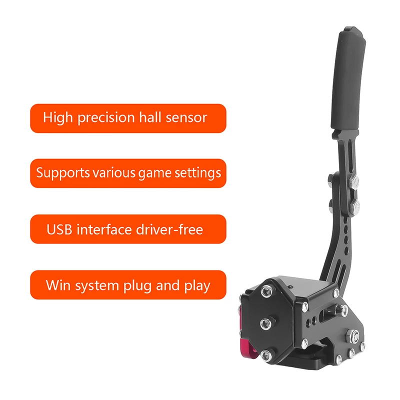 Système de freinage Logitech pour rallye, frein à main pour G29, G27, G25, PC, capteur Hall, USB, epiRacing, jeux de course, T300, T500, HB1009 - imagen 5