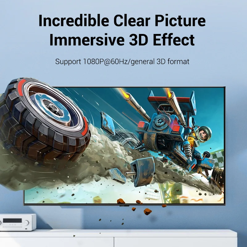 Vention DisplayPort a DVI Cable 1080P 24 + 1 DP a DVI-D Adaptador macho a macho para PC Monitor portátil Proyector DP a DVI Cable - imagen 4