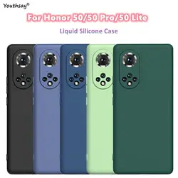 Huawei Honor 50 Funda Silicona Líquida – Protección Original