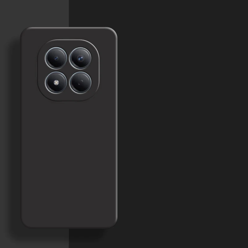 Para Redmi Note 15 Pro + funda para Redmi Note 15 Pro Plus 4G 5G cubierta Original de goma de silicona líquida parachoques para Redmi Note 15 Pro - imagen 2