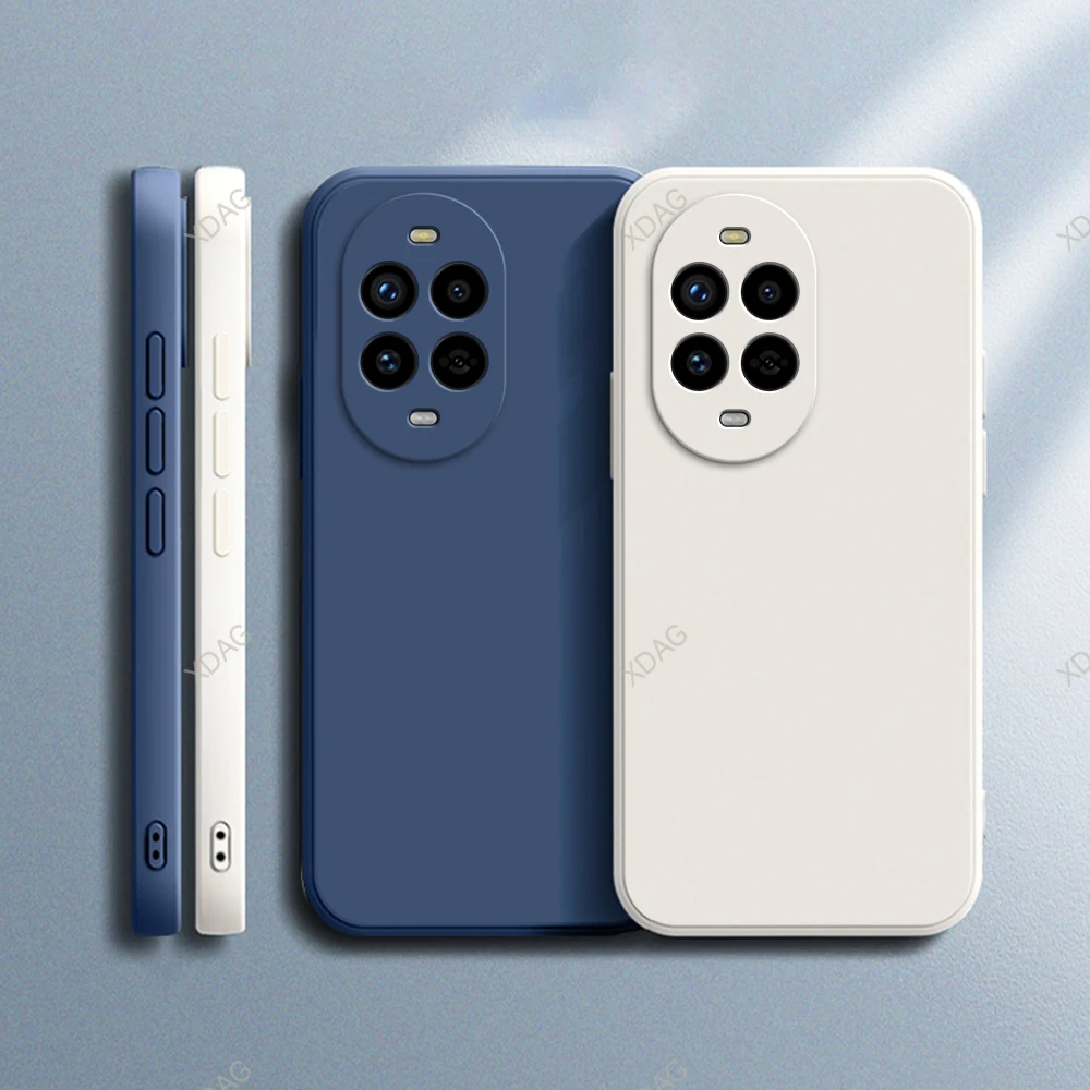 Funda de teléfono suave Original para Huawei Nova 13 Pro 5G 6,76 "MIS-AL00 protección de lente de silicona líquida cuadrada Funda trasera Simple - imagen 2