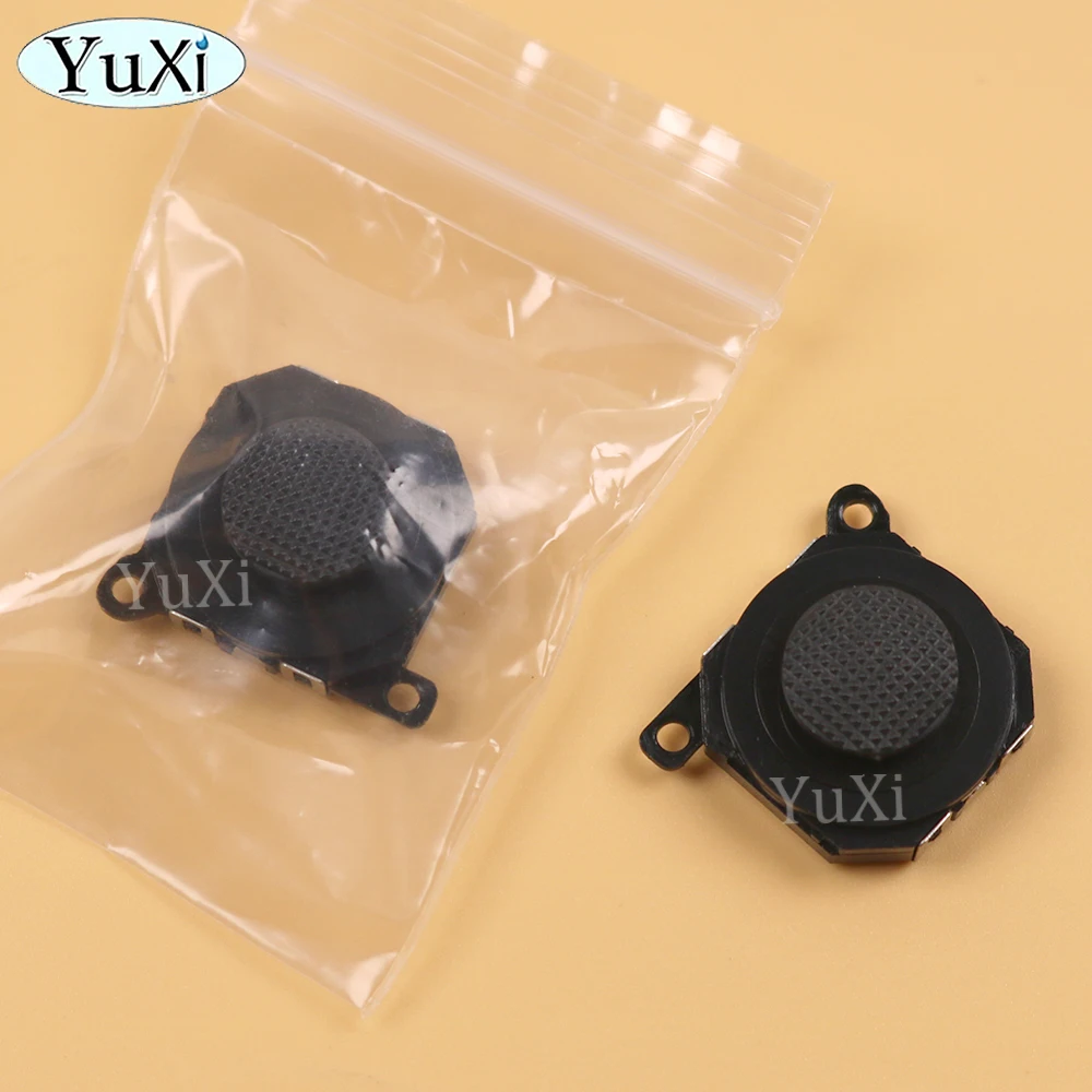 1 unidad de Joysticks analógicos 3D para PSP 1000 2000 3000, tapas de agarre de botón negro, potenciómetro de módulo para reemplazo PSP1000 - imagen 4