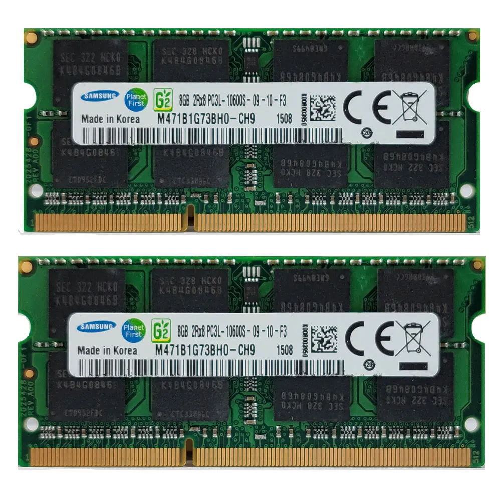 1/2 Uds SAMSUNG Laptop Ram DDR3 DDR3L 8GB 4GB 1333Mhz 1600Mhz 1866Mhz SODIMM PC3-10600 12800 14900 Notebook 1,35 V PC3 RAM Memoria - imagen 4
