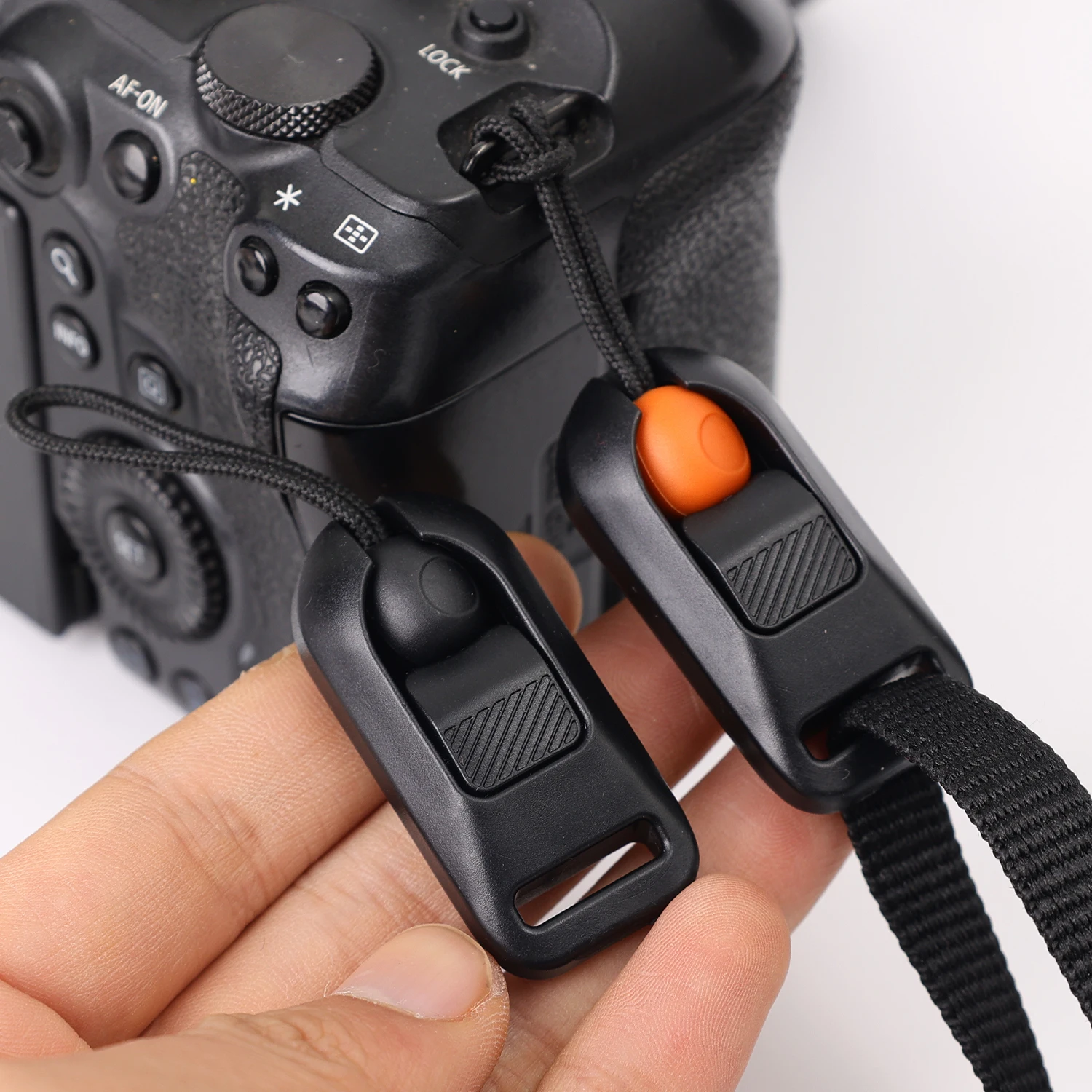 Conector de liberación rápida con adaptadores de Base, hebilla de correas para hombro y cuello para cámara, accesorios para cámaras DJI FUJIFILM GoPro - imagen 2