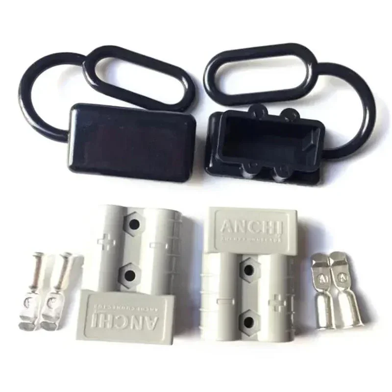 Cubierta a prueba de polvo para conector macho hembra, tapa de goma a prueba de polvo para 50/120/175/350A para enchufe de vehículo eléctrico Anderson, 1 ud. - imagen 5