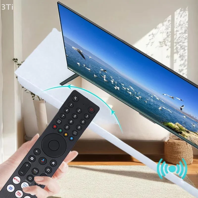 "TCL C6K C7K C71K C8K QD-Mini televisores LED compatibles con control remoto RC833A-FMB1-B5 activado por voz: disponible en 1/2/3 paquetes". - imagen 3