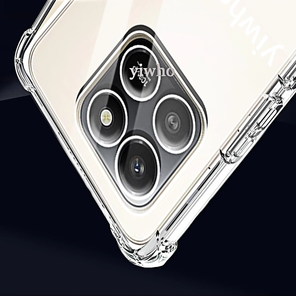 Funda de teléfono transparente para Honor X7d X7c X6c X8c X9c, carcasa trasera de TPU suave transparente para Honor X7 X6 X8 X9 C D, lente protectora - imagen 3