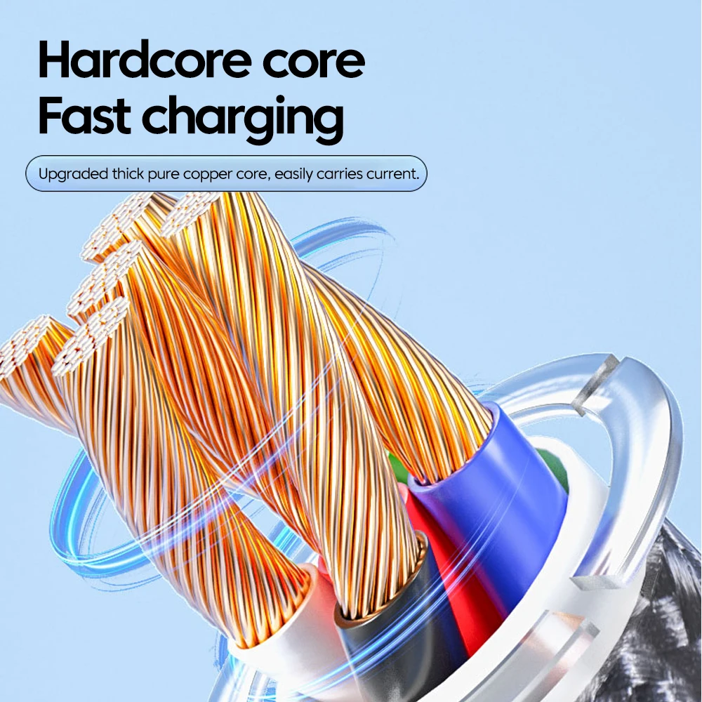 Max PD100W 2 en 1 Cable USB tipo C de carga rápida Cable de datos tipo C a tipo C para teléfono móvil para iPhone 16 15 Samsung Tablet Laptop - imagen 4