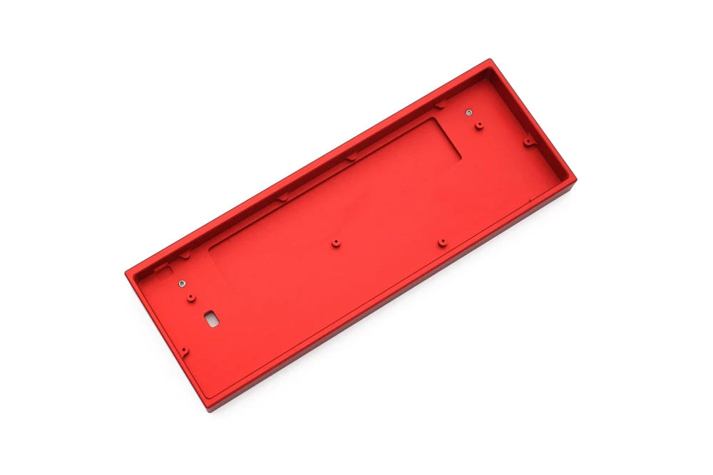 Poseidon-Funda de aluminio anodizado para teclado mecánico, carcasa de revestimiento para teclado mecánico negro, plata, gris, blanco, rojo, azul, gh60, xd60, xd64, PSD60 - imagen 5
