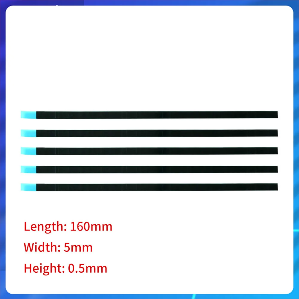 Cinta de fácil extracción para pantalla LCD de ordenador portátil, pegamento de fácil extracción, instalación y extracción, 160mm, DIY
