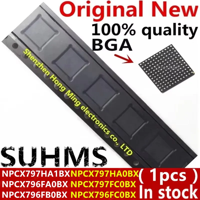 (1 pieza) 100% nuevo NPCX797HA1BX NPCX796FA0BX NPCX796FB0BX NPCX797HA0BX NPCX797FC0BX NPCX796FC0BX NPCX797HAOBX NPCX796FAOBX BGA