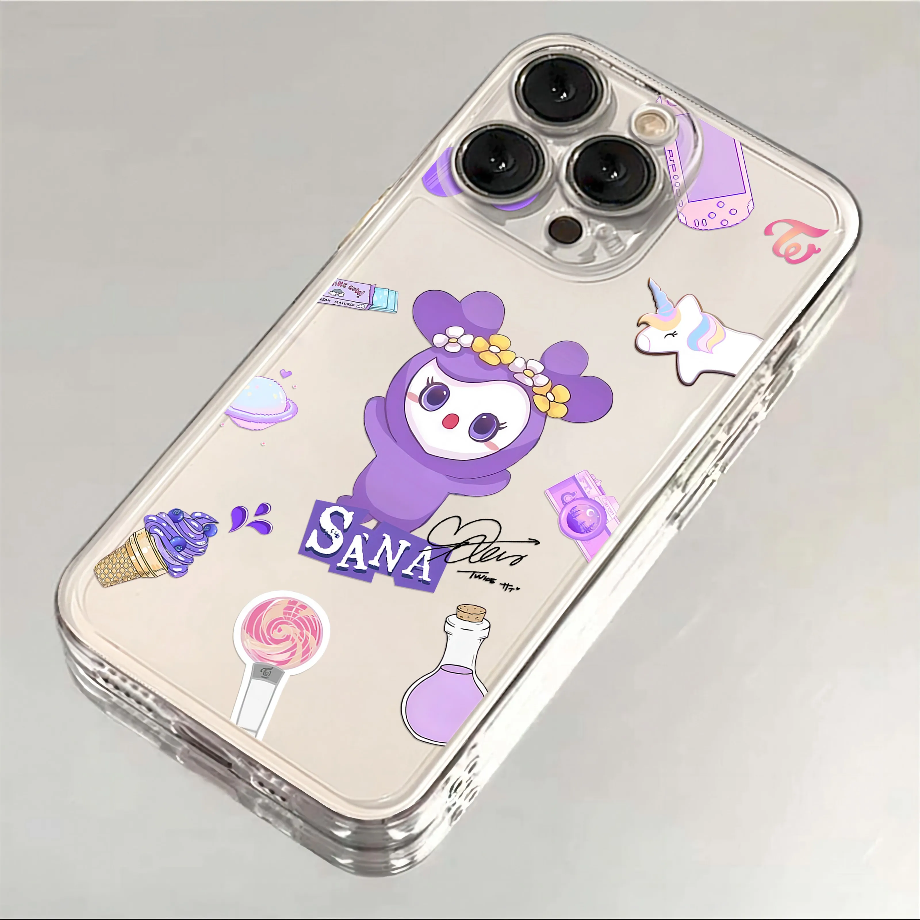Funda transparente KPOP Girl DUAL para Samsung A73 A72 A71 A55 A52 A51 A50 A35 A33 A32 A31 A30 A24 A23 A22 A13 A12 A05 5G - imagen 2