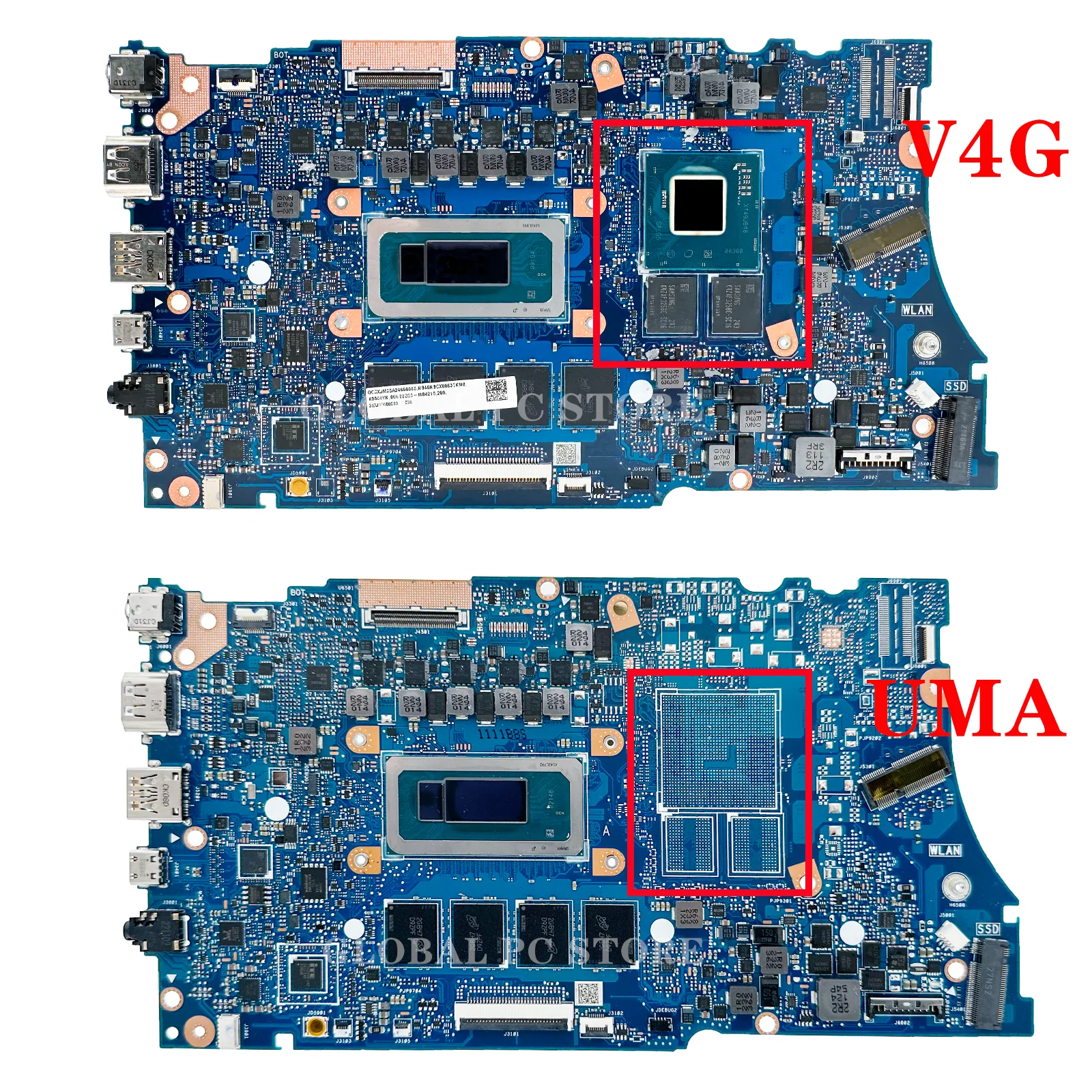 Placa base K5504V K5504VA K5404VA K5504VN S5404VA S5504VA S5504VN V5504VA V5504VN para placa base de ordenador portátil ASUS - imagen 4