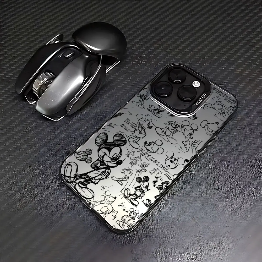 Funda de teléfono Graffiti Ins Mickeys Mouse para Oppo Reno12 Reno11 Reno10 Reno8 Reno7 Reno6 Reno5 Z F T Pro Plus 5G, funda trasera mate - imagen 5