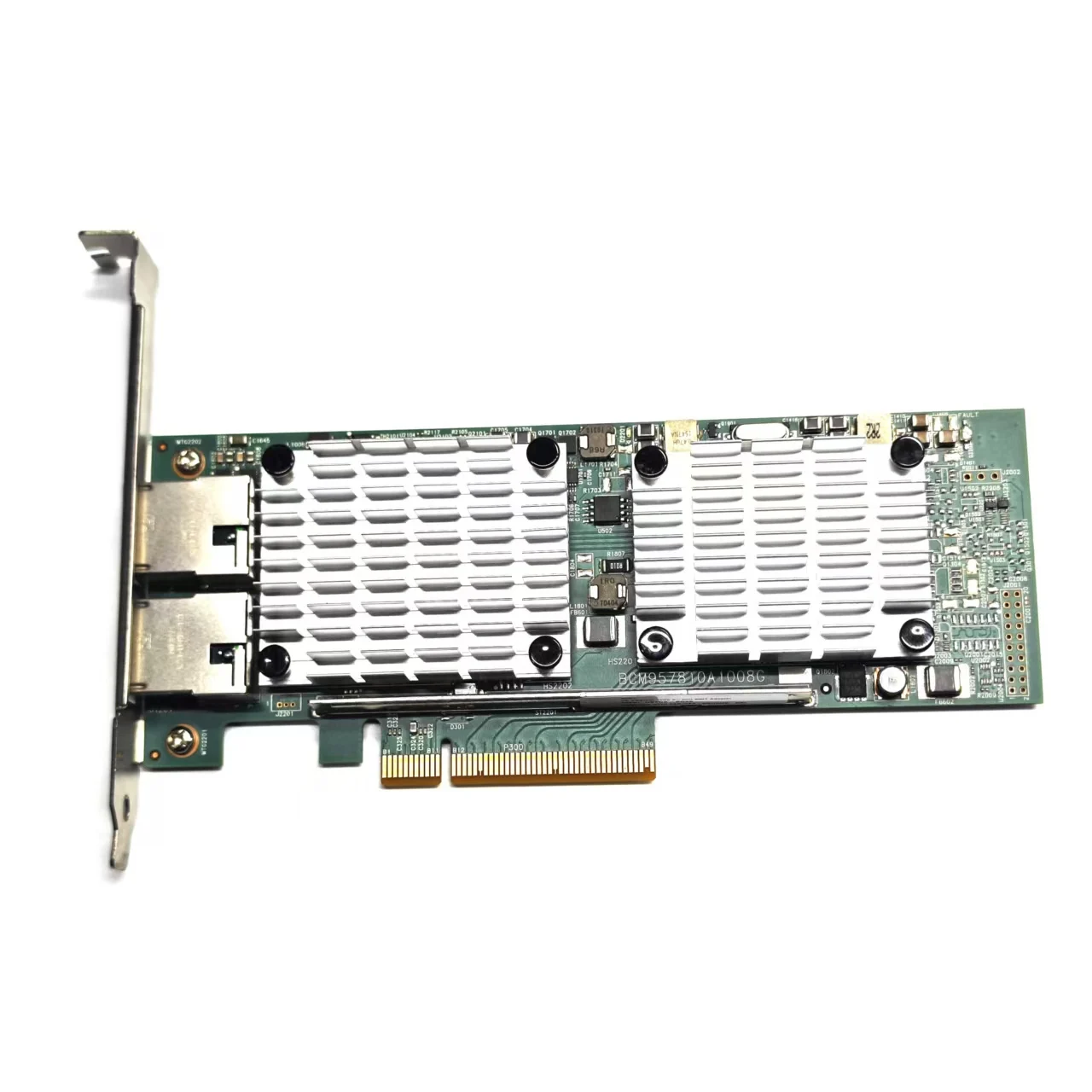 Para HPE 530T BCM957810A Chipset PCIe x8 Dual Copper RJ45 10Gbps Puerto Tarjeta de red Ethernet Compatible - imagen 2
