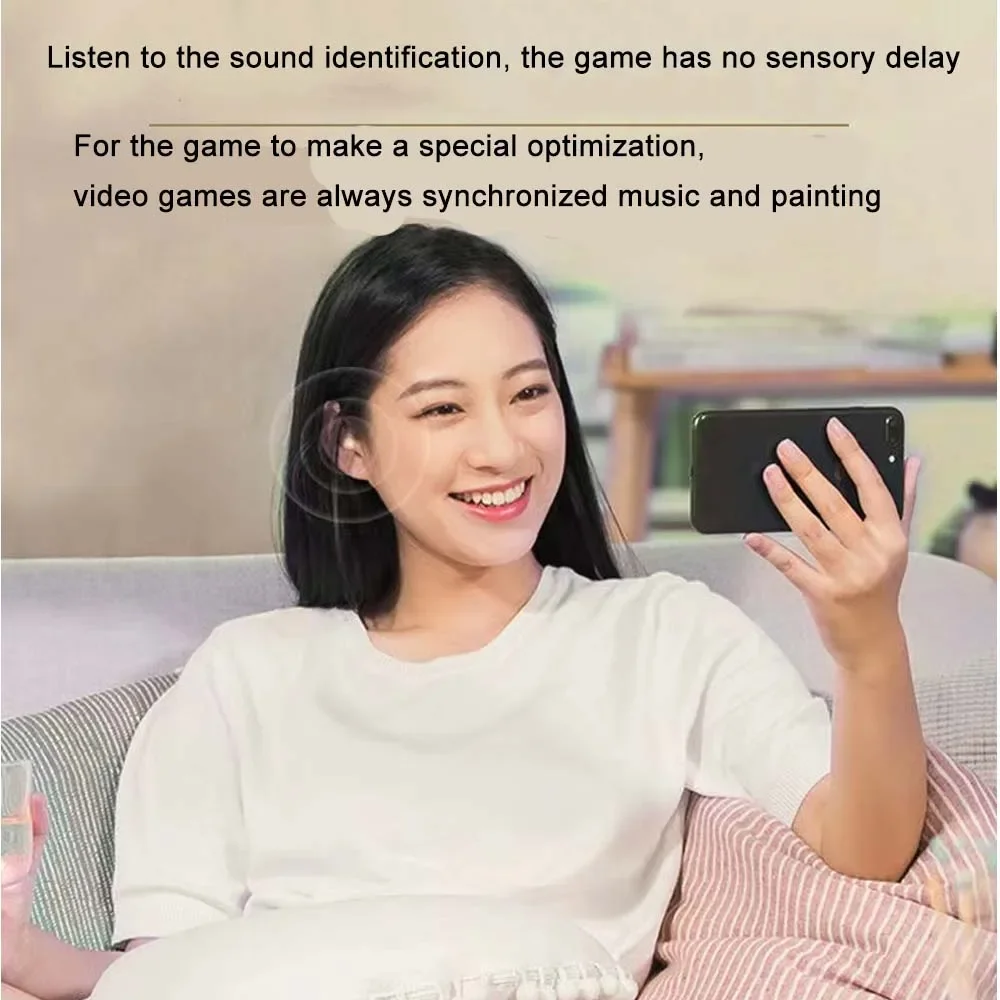 Mini Auriculares Bluetooth invisibles, Auriculares para dormir, Auriculares inalámbricos para dormir, reducción de ruido con micrófono y caja de carga - imagen 4