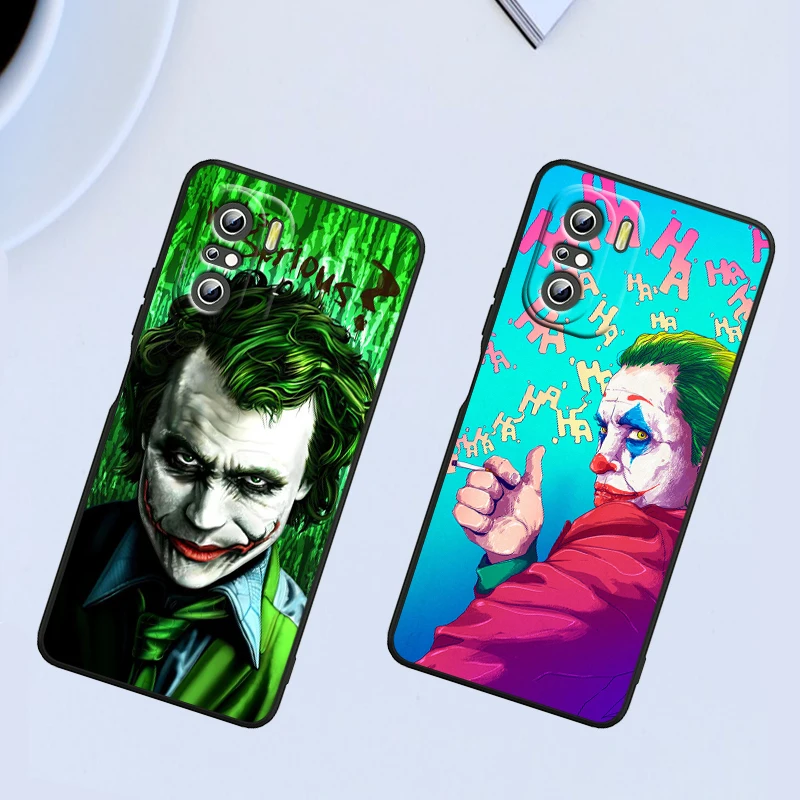 Funda de teléfono negra para Xiaomi Redmi Note 13, 12, 11E, 11S, 11, 11T, 10, 10S, 9, 9S Pro Plus, 4G, 5G - imagen 2