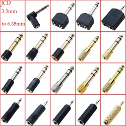 Adaptador Jack 3,5mm a 6,35mm para auriculares y guitarra