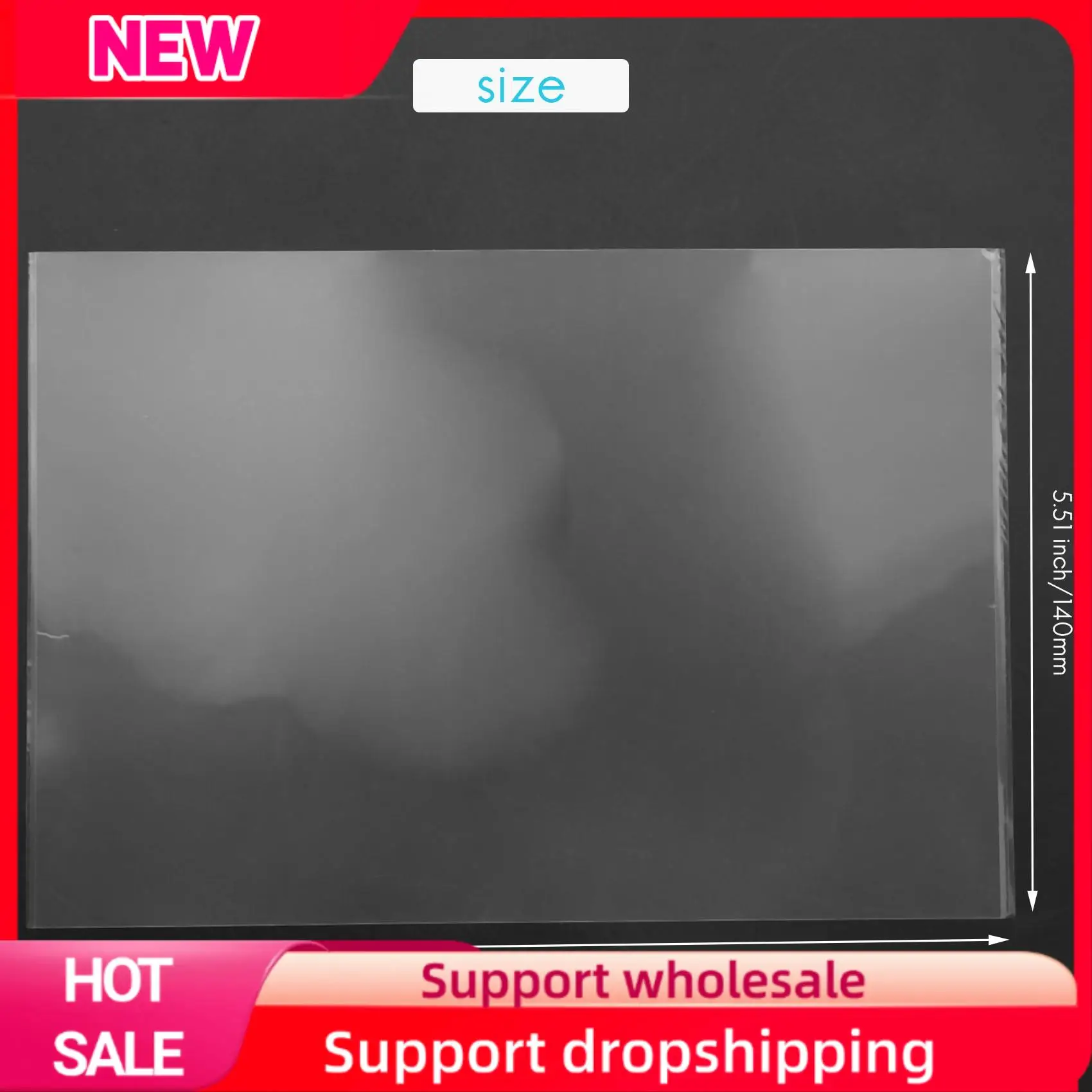 Película de liberación FEP Superior de 3 uds 200X140X0,15 Mm para impresoras UV 3D, resina LCD SLA, con 1 espátula de plástico de repuesto