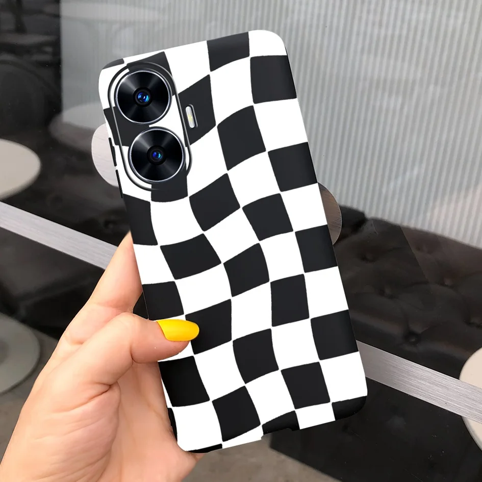 Para Realme C55 V30 2023 funda encantadora de silicona Panda de dibujos animados para RealmeC55 4G RealmeV30 5G V 30 V 30T C 55 fundas traseras de teléfono - imagen 3