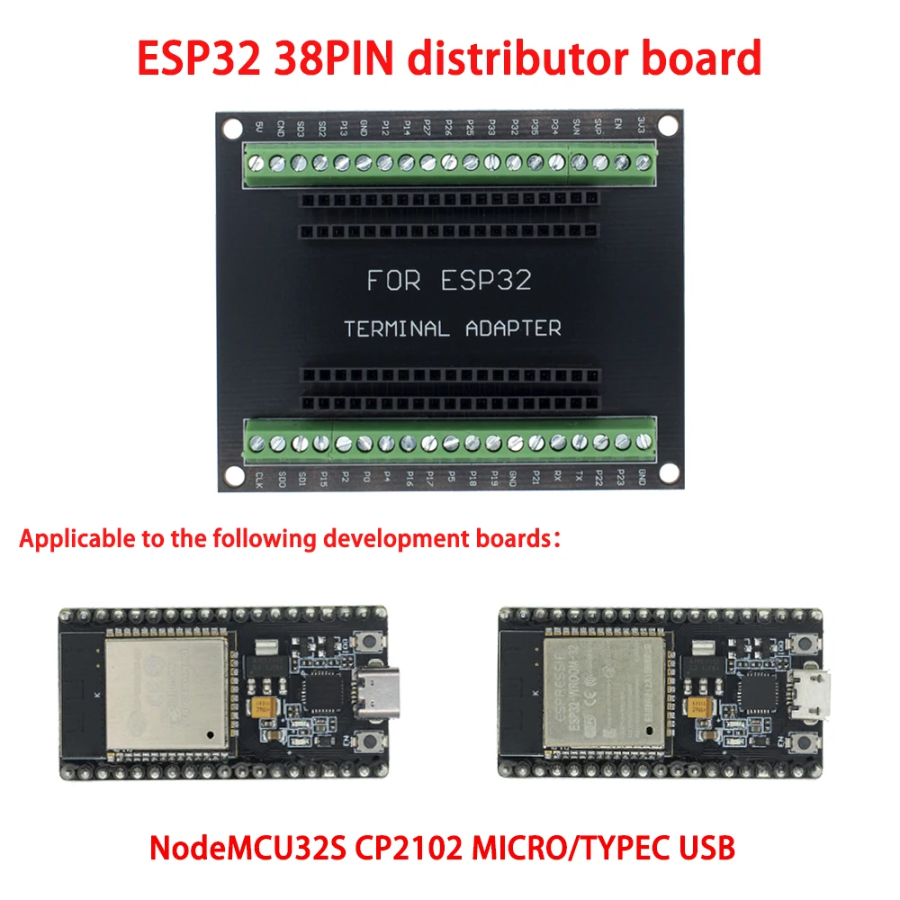 Placa de desarrollo ESP32 WiFi + Bluetooth consumo de energía ultrabajo ESP-32 de doble núcleo ESP-32S ESP 32 Similar ESP8266 - imagen 5