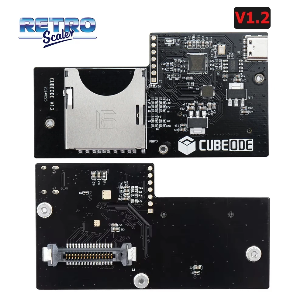 Emulador de unidad óptica RetroScaler CUBEODE V1.2 para GC Loder Swiss SD2SP2, reemplazo para todas las versiones, consola de juegos NGC GameCube - imagen 2