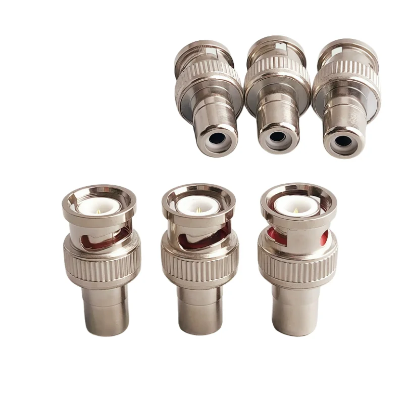 5/10 Uds BNC a RCA AV macho hembra conector recto RCA a BNC Q9 adaptador macho hembra para osciloscopio de vídeo de vigilancia - imagen 3