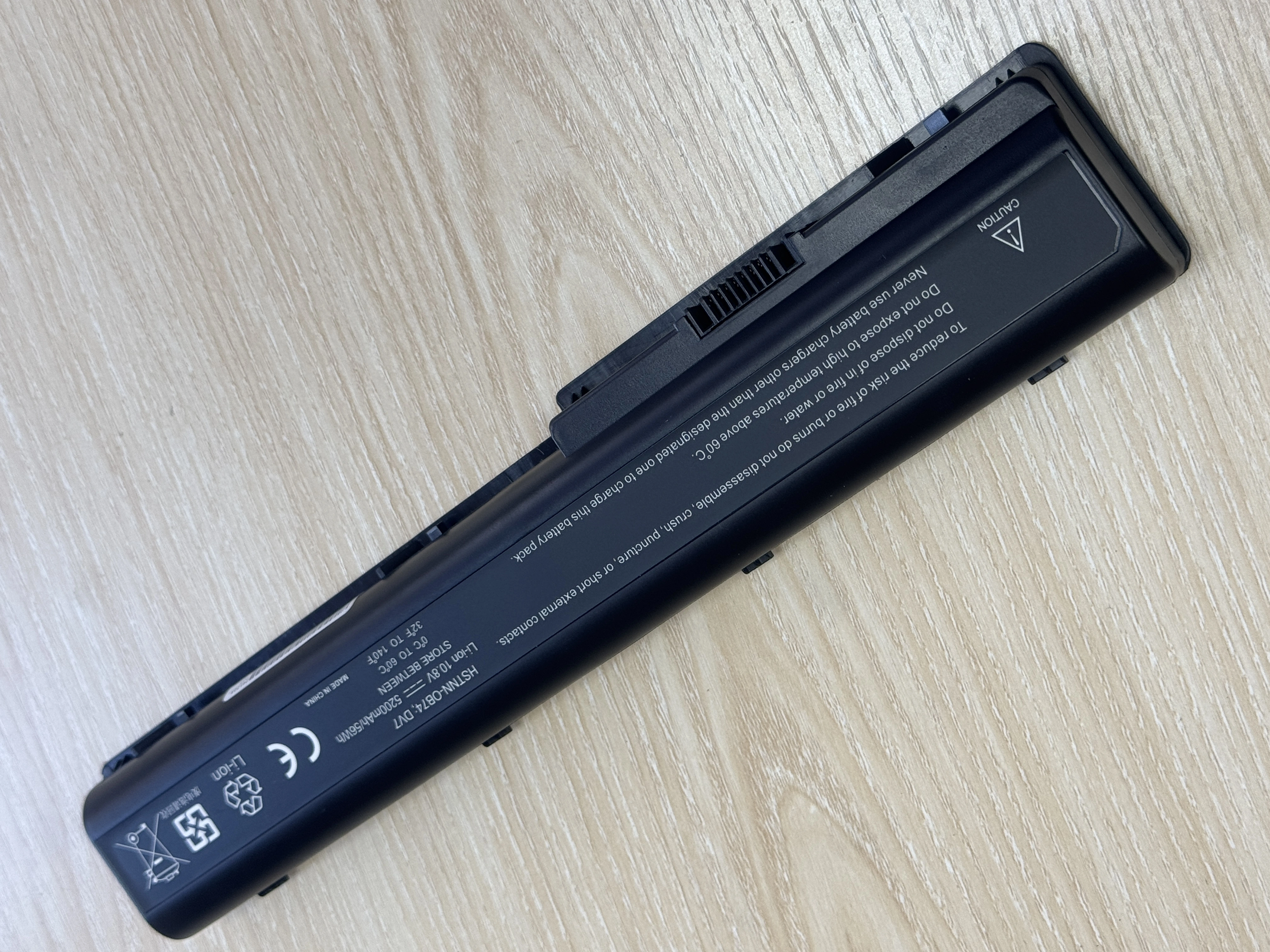 Bateria 14,4 V 8 celdas para HP Pavilion DV7 / DV8 / HDX18 compatibles - imagen 5