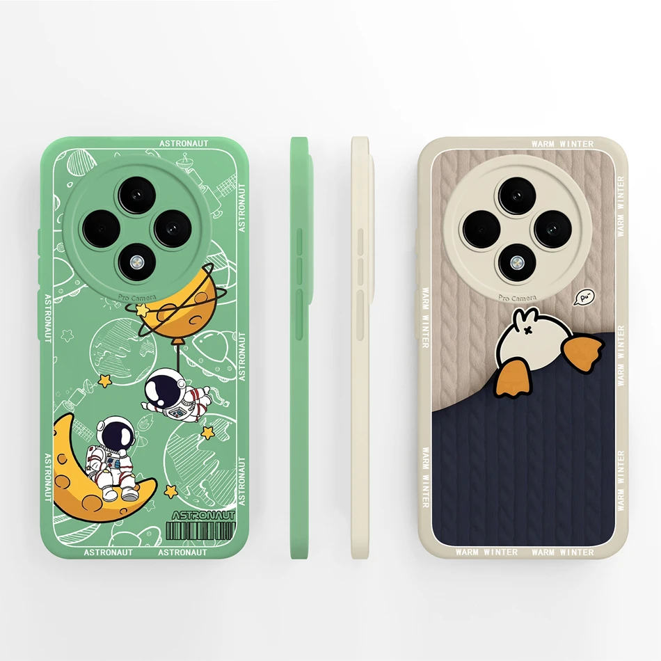 Para Oppo Reno 12F Funda lindo Anime Funda de alta calidad parachoques de silicona líquida suave para Oppo Reno 12 F 4G 5G Fundas traseras anticaída - imagen 4