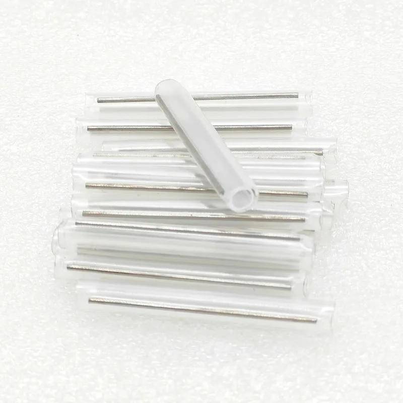 Conector de tubo termorretráctil de fibra óptica, casquillos dobles de acero, juntas de Cable de protección de manga de alta resistencia, 1000 Uds., 45mm, el mejor precio - imagen 2