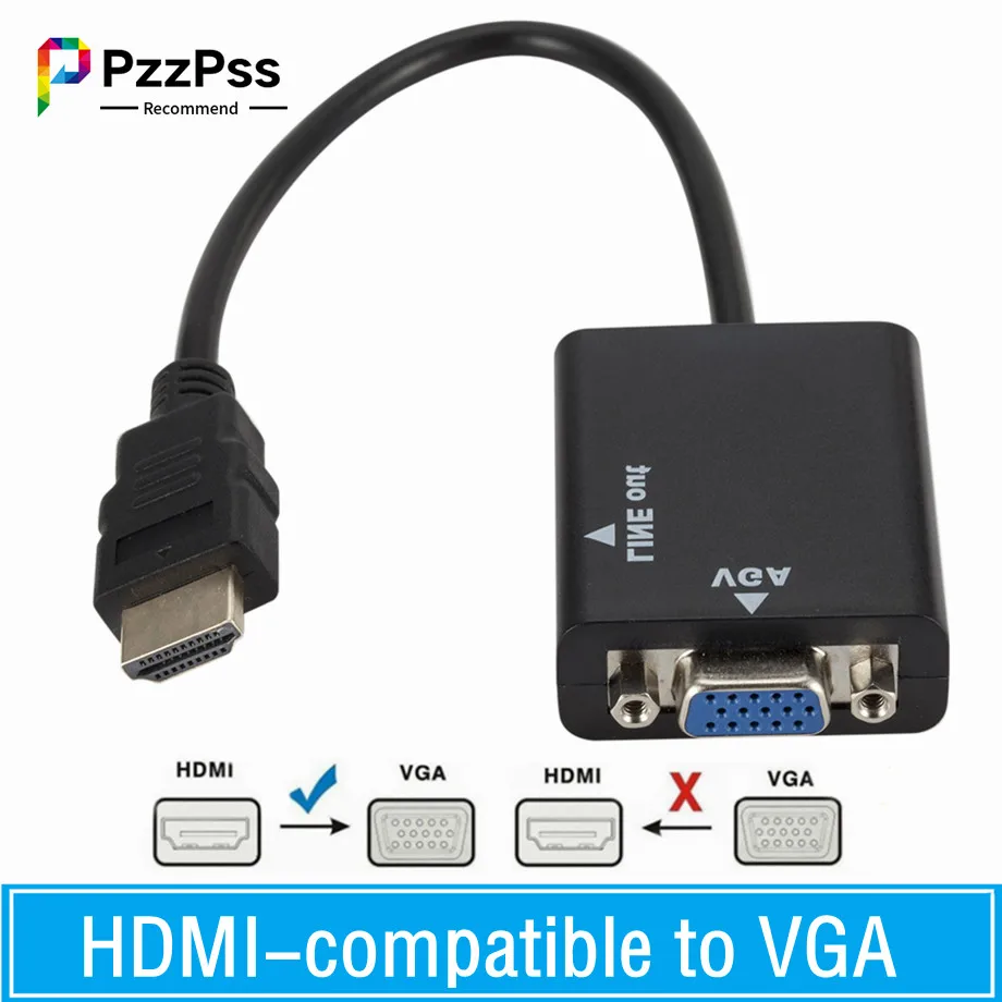 Convertidor HDMI a VGA - Sistema completo de conversión digital analógico
