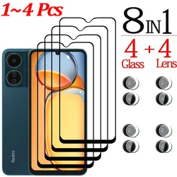 Cristal Templado Redmi 13C – Protector Pantalla y Cámara Antirayaduras