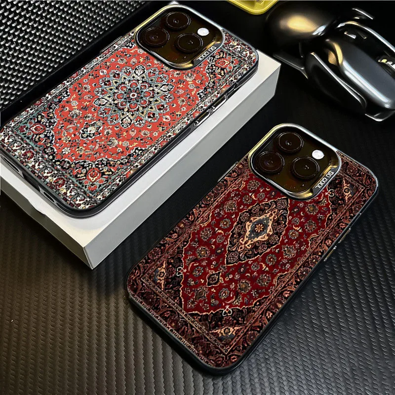 Funda de teléfono Popular estilo alfombra persa para Xiaomi Poco X7 X6 X5 F7 F6 Pro Mi 11 Lite 15T 14T 14 13T 13 12 Pro 5G 4G cubierta mate