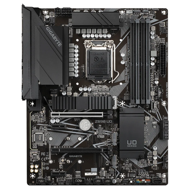 GIGABYTE Z590 UD (LGA 1200/ Intel Z590/ ATX/ Triple M.2/ PCIe 4.0/ USB 3.2 Gen 2/ 2.5GbE LAN/placa base) - imagen 4
