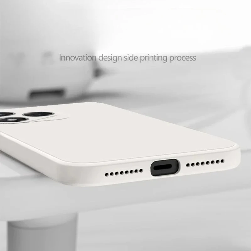 Para Honor 400 Lite funda con soporte de anillo de cordón de silicona líquida para Huawei Honor 400lite lente cámara cubierta protectora de teléfono - imagen 5