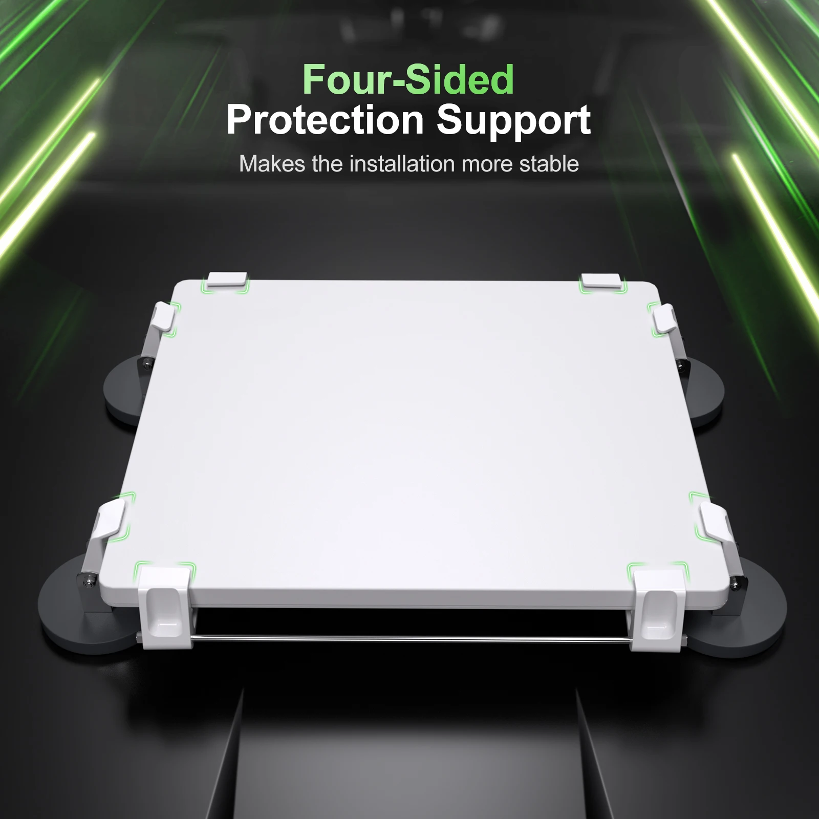 Kit de montaje en techo para Starlink Mini montaje en techo soporte magnético montaje en techo de coche estante de techo de remolque para RV furgonetas barcos Overlanding - imagen 2