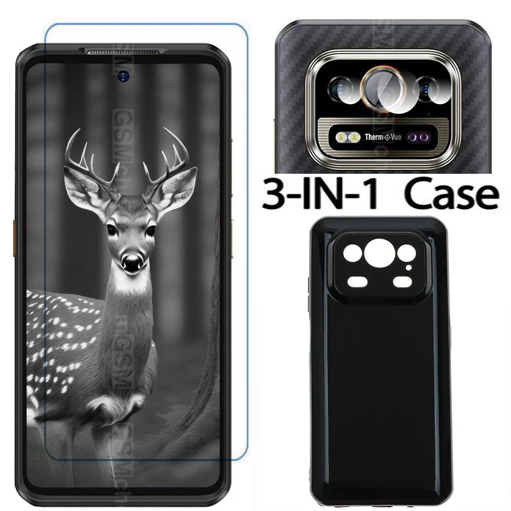 Funda protectora de vidrio para Ulefone Armor 25T Pro 5G Protector de pantalla de vidrio templado para Ulefone Armor 25T Pro Film