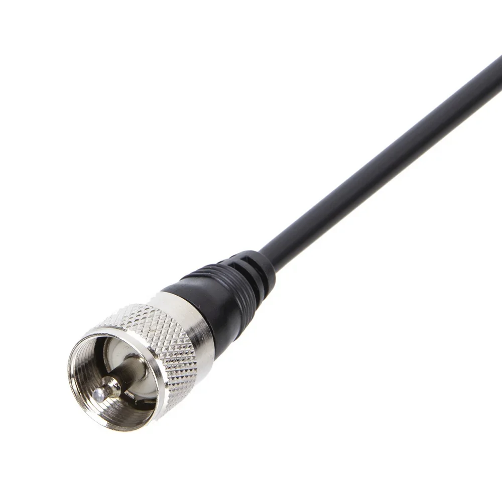 Mini antena walkie talkie de coche de doble sección UHF/VHF PL259 antena de Radio RG58 con Base de montaje magnética - imagen 4