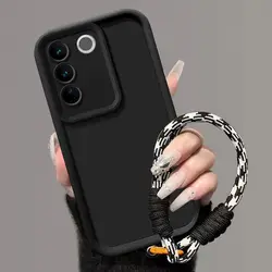 Funda Antigolpes Vivo V27 Pro V25 V23 V21 con Colgante