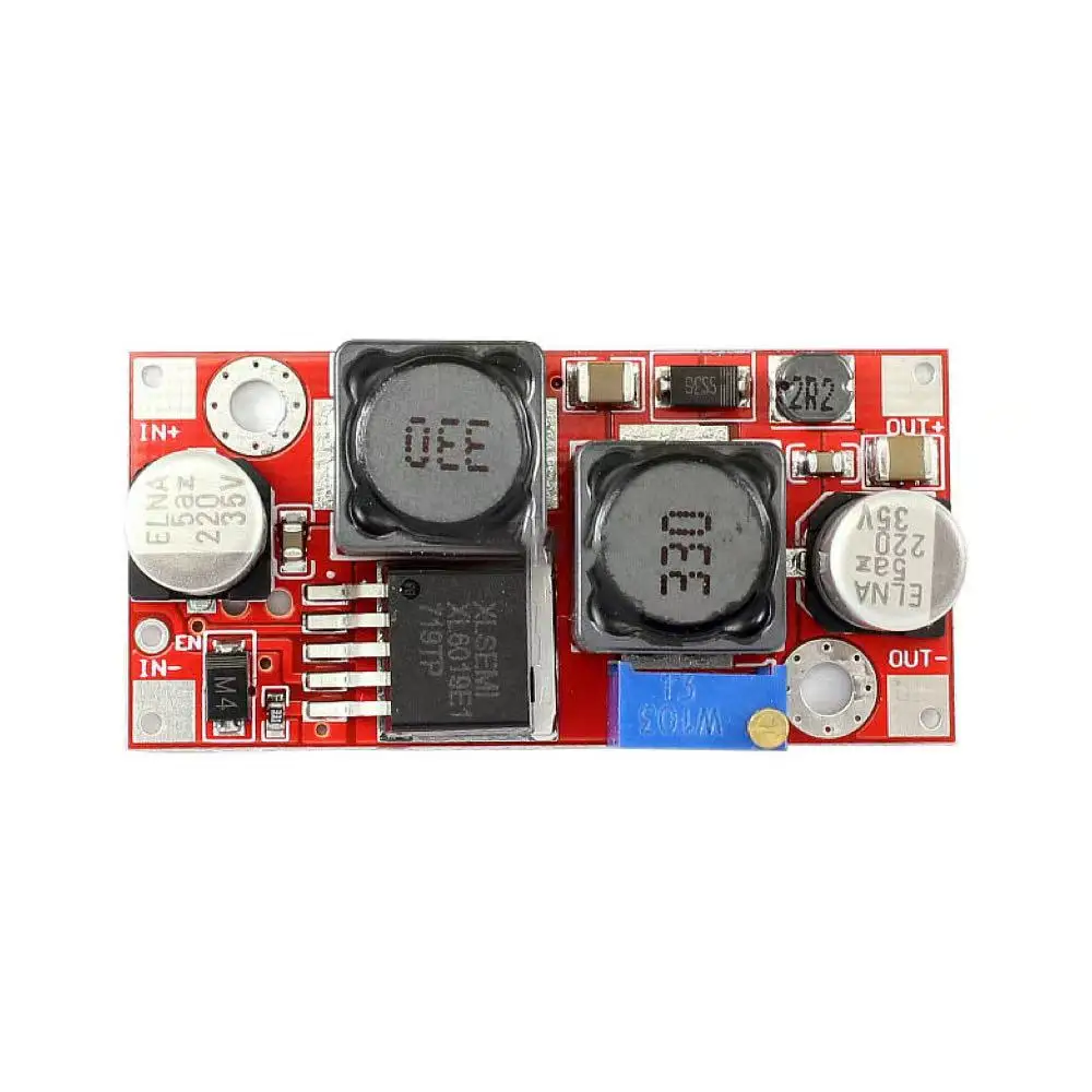1/3 Uds XL6019 DC-DC módulo elevador/reductor ajustable 5V-32V a 1,2-35V módulo de potencia convertidor ajustable