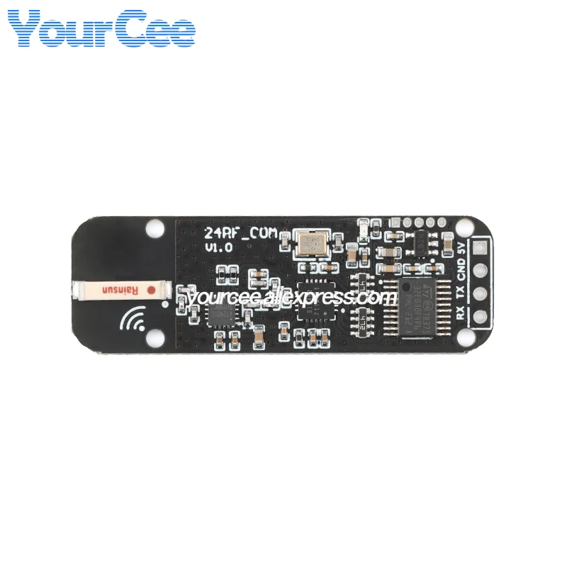 2 uds/1 unidad USB/TTL a nRF24L01 módulo de puerto serie inalámbrico comunicación transmisión de datos desarrollo de control remoto - imagen 4