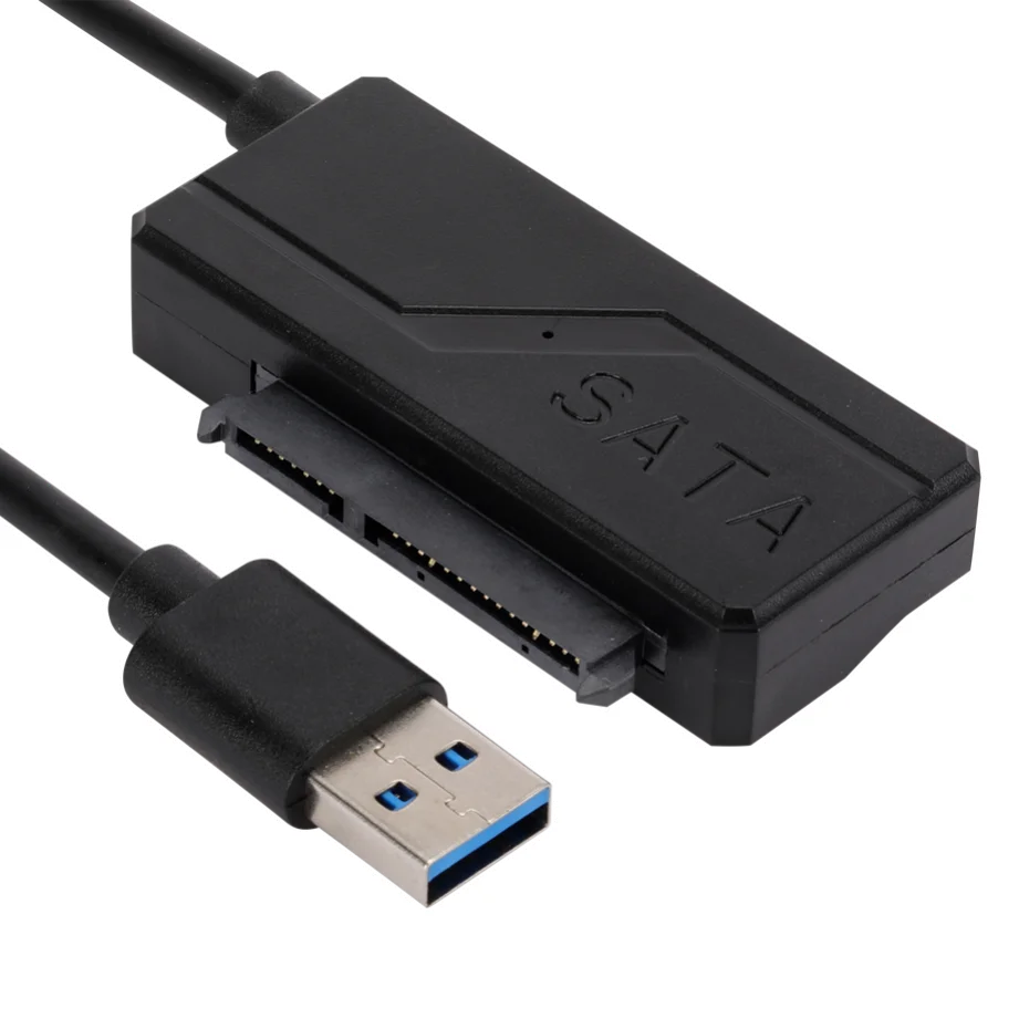 Cable adaptador SATA a USB 3,0 Cable USB a SATA compatible con disco duro externo SSD de 2,5/3,5 pulgadas ordenador 7 + 15 Cable SATA de 22 pines - imagen 5