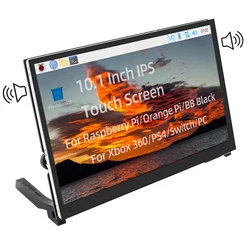 Pantalla táctil IPS de 10,1″ para Raspberry Pi 4 y 3B+