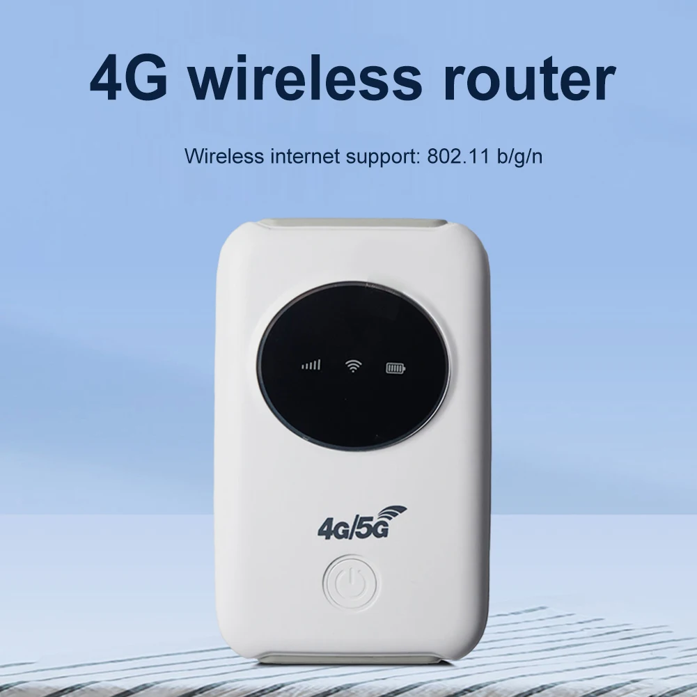 Enrutador inalámbrico 4G de 150Mbps, módem WiFi LTE inalámbrico de amplia cobertura, punto de acceso de bolsillo de 3200mAh con ranura para tarjeta SIM, 10 usuarios de WiFi - imagen 5